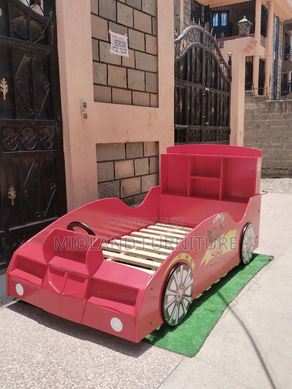 Car -Themed Kids Beds Made in Kenya