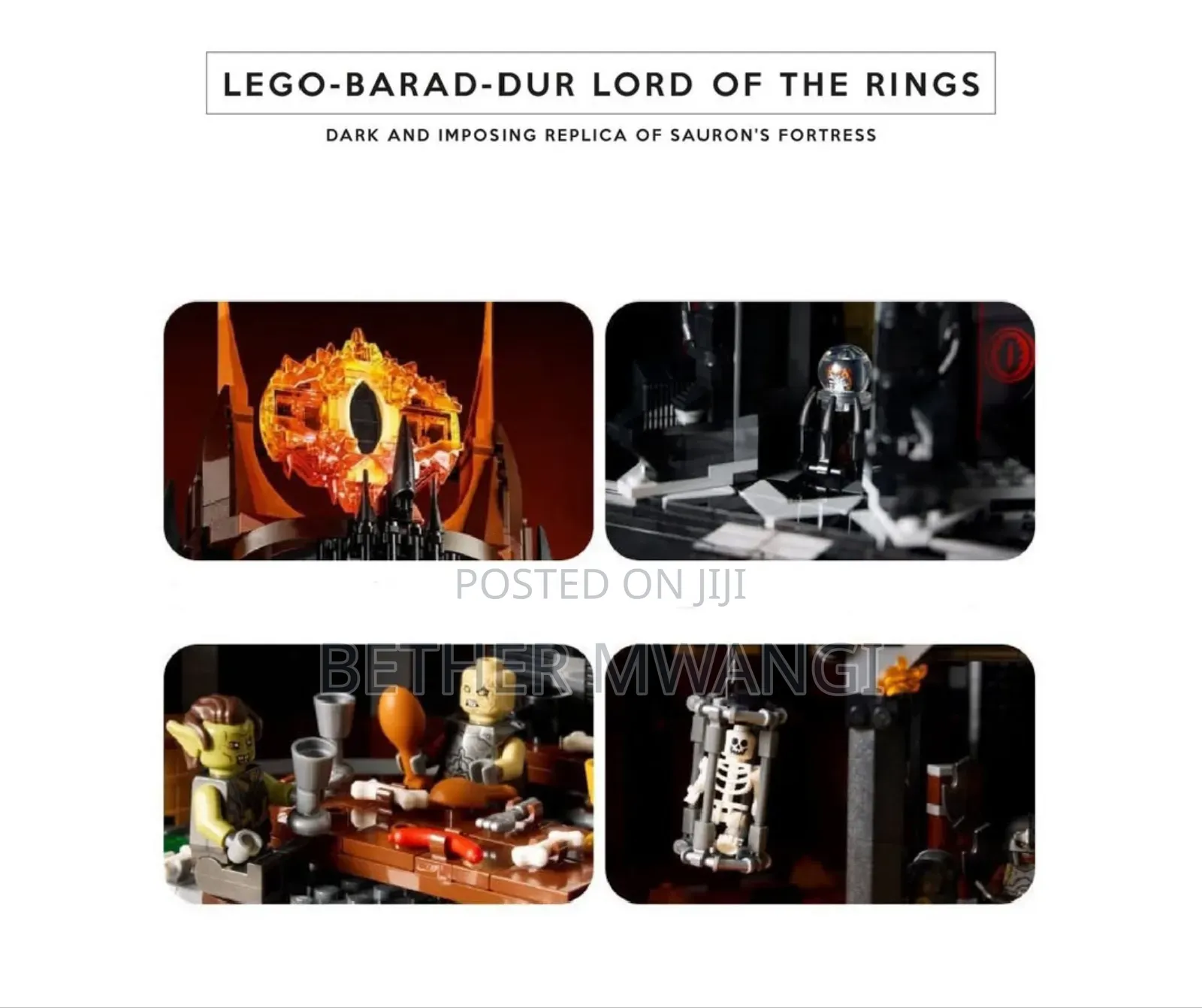 Lego- Barad - Dur - Lord of the Rings in Kenya