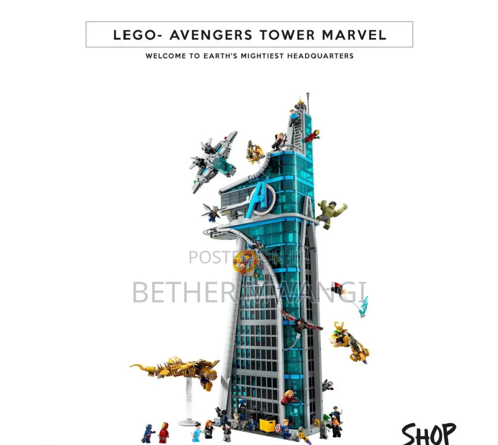 Lego - Avengers Tower Marvel in Kenya