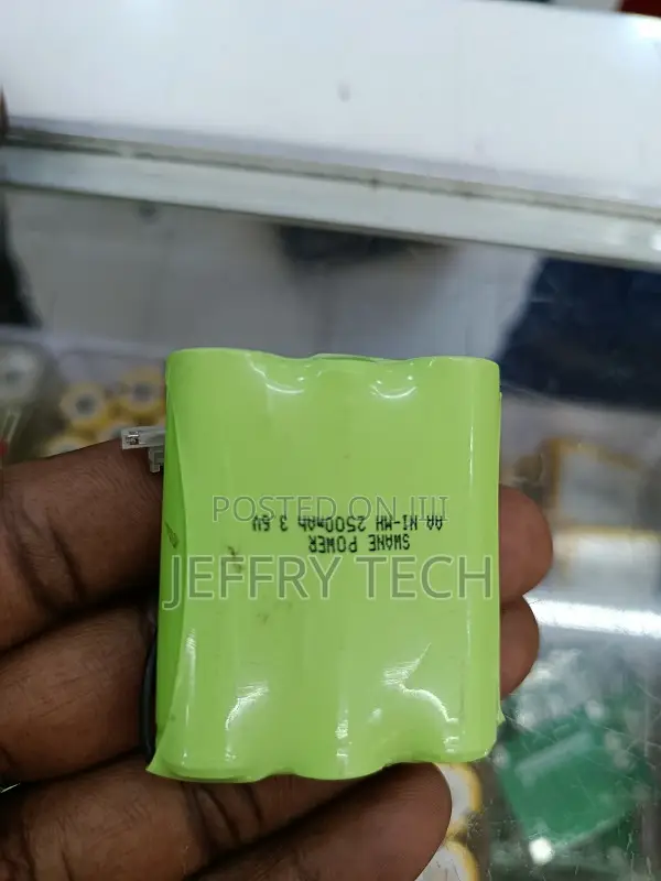 3.6v 2500mah Aa Ni-Mh Rechargeable Battery Pack 2-Wire