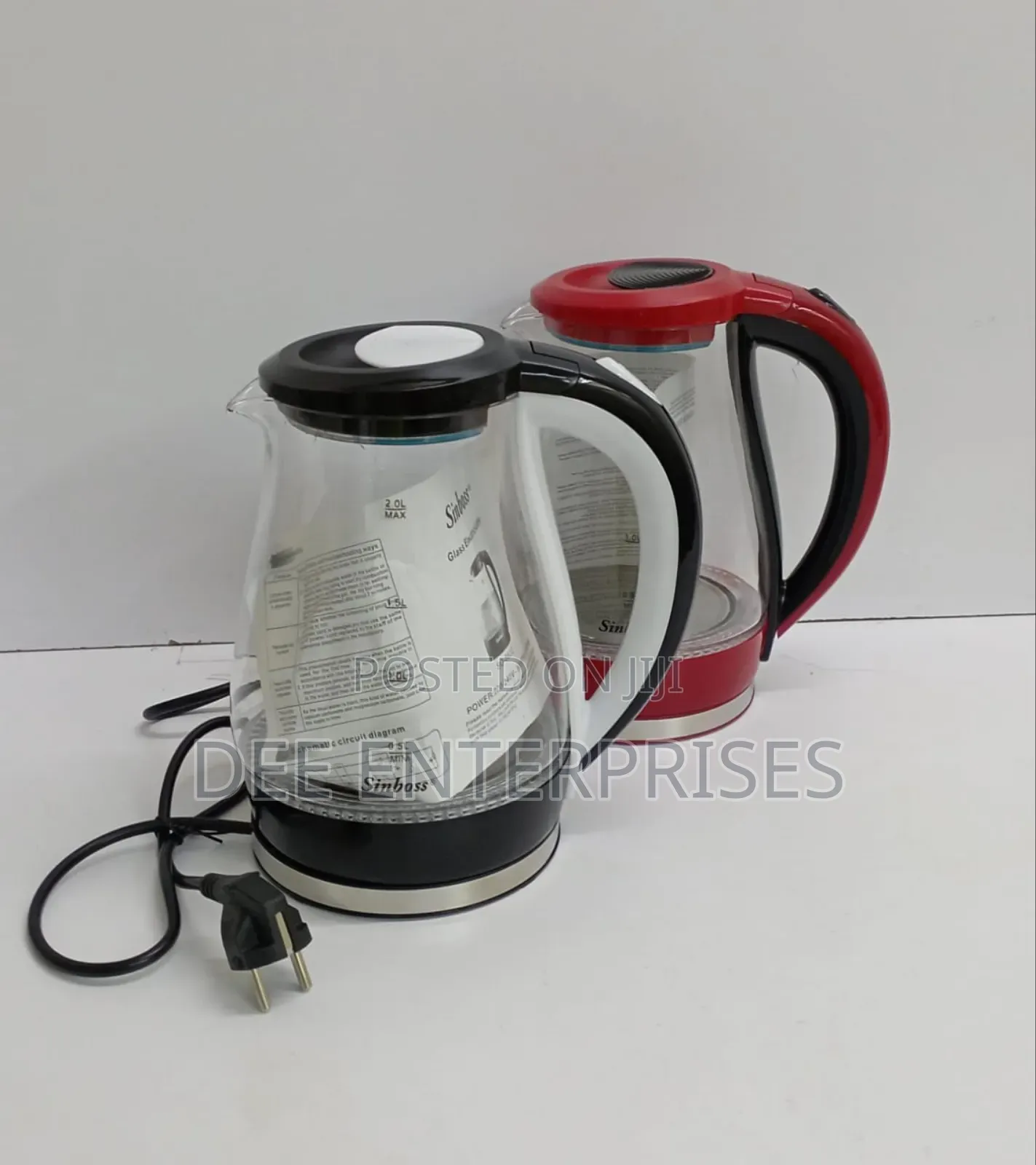 Sinboss Electric Glass Kettle