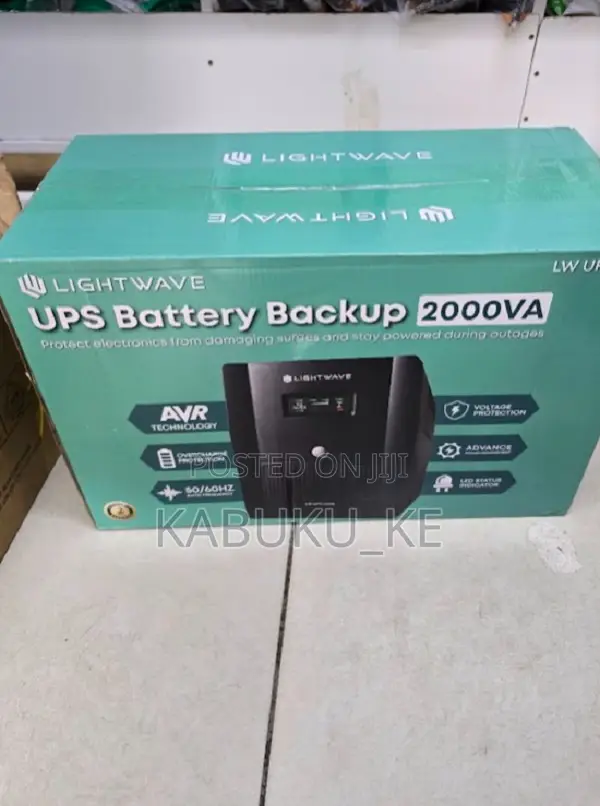 Lightwave Lw Ups 2000va 3 Pin Ups (Lw Ups2000)