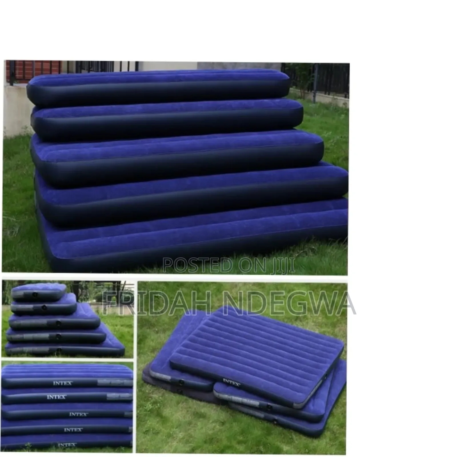 Intex Inflatable Mattress With Free Electric Pump