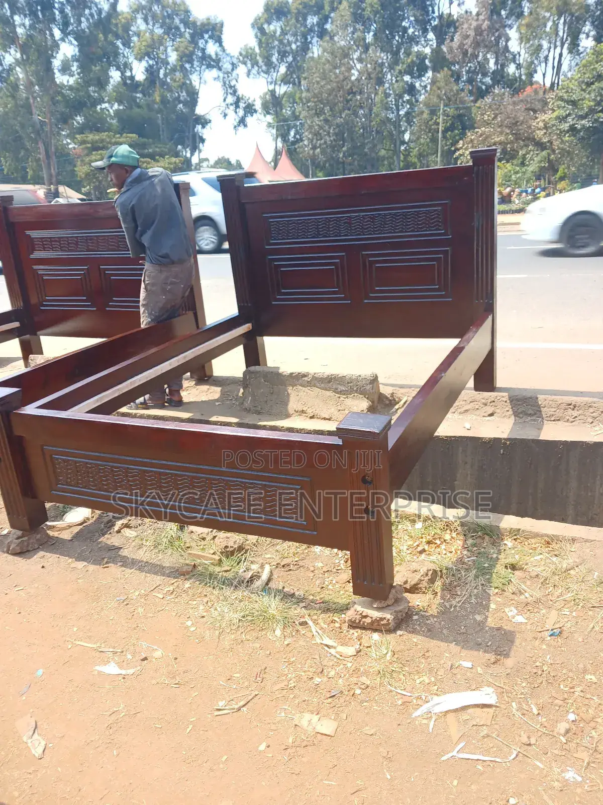 Mahogany Bed 5 by 6