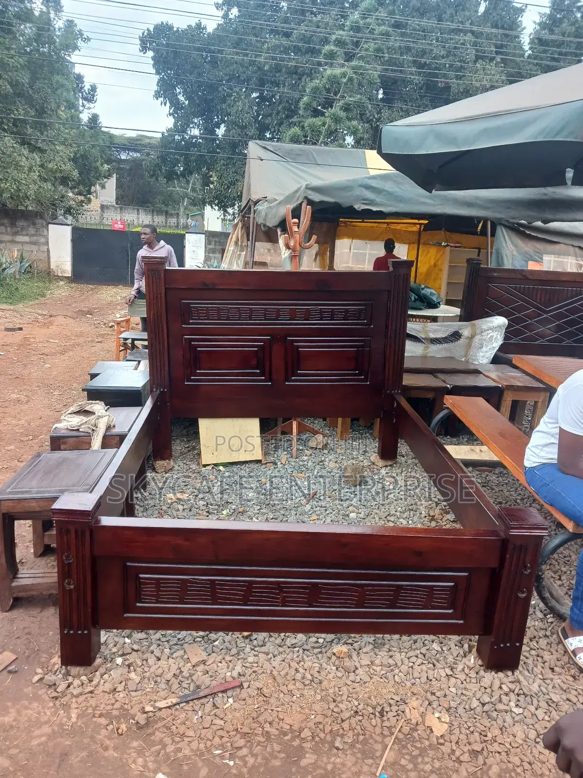 Mahogany Bed 5 by 6