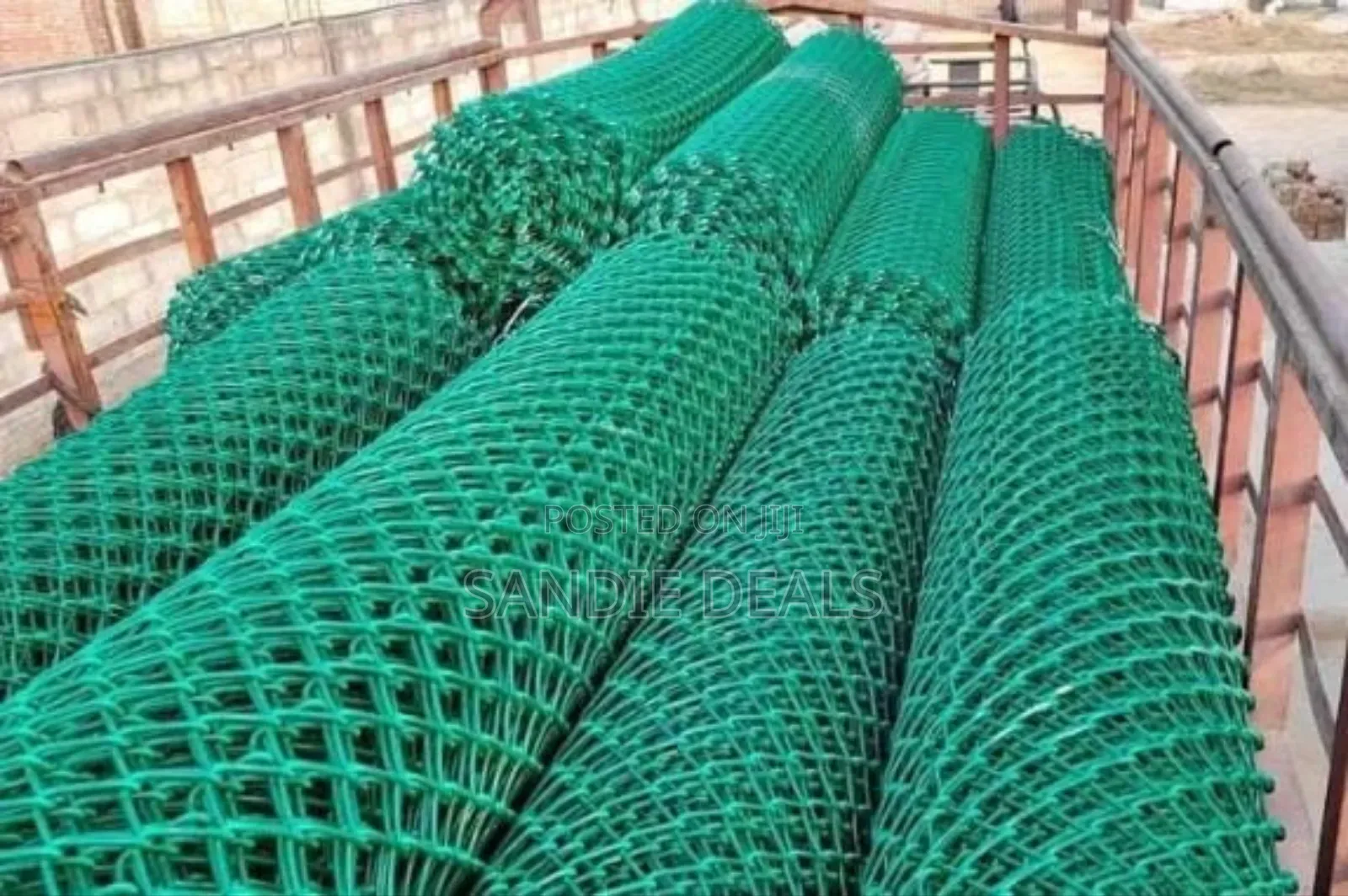 Greeb PVC Coated Chainlink
