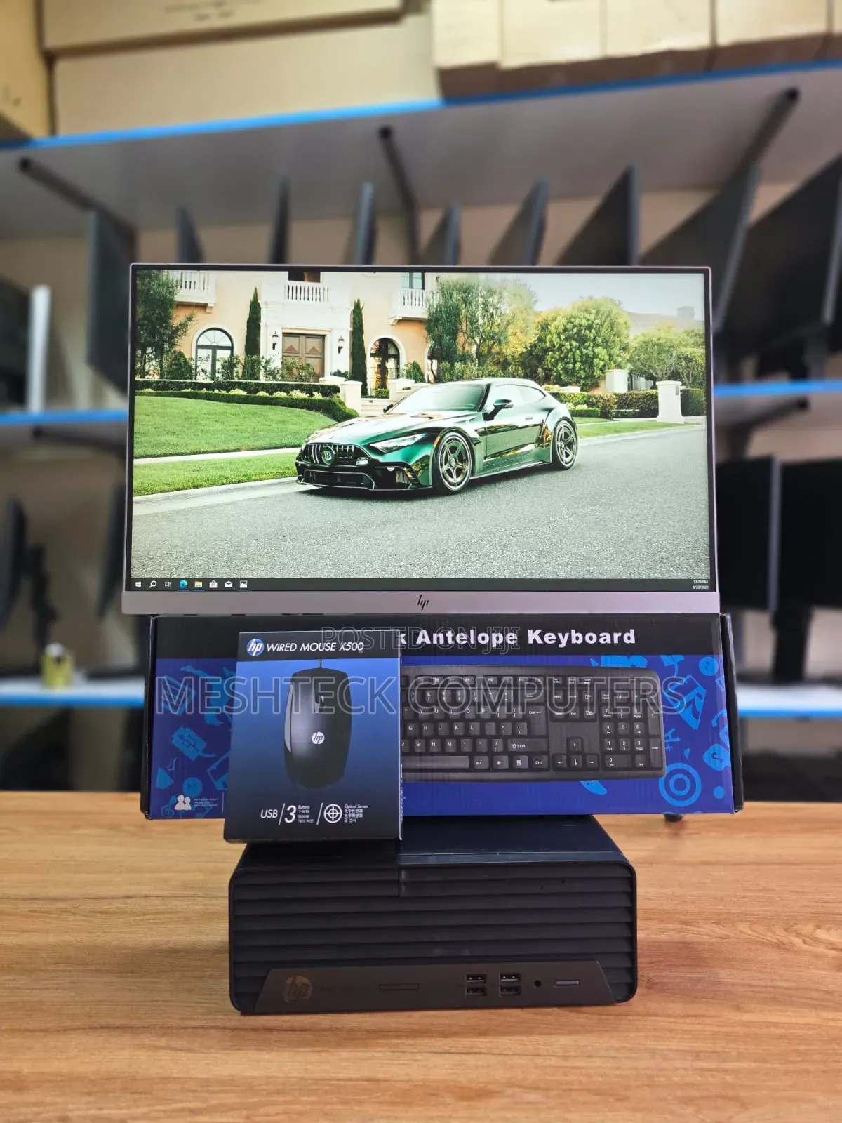 Desktop Computer HP ProDesk 400 G5 8GB AMD Ryzen 5 SSD 256GB