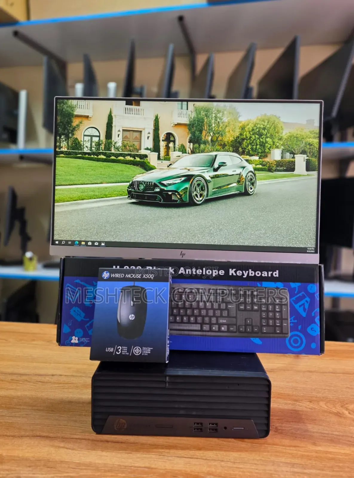 Desktop Computer HP ProDesk 400 G5 8GB AMD Ryzen 5 SSD 256GB