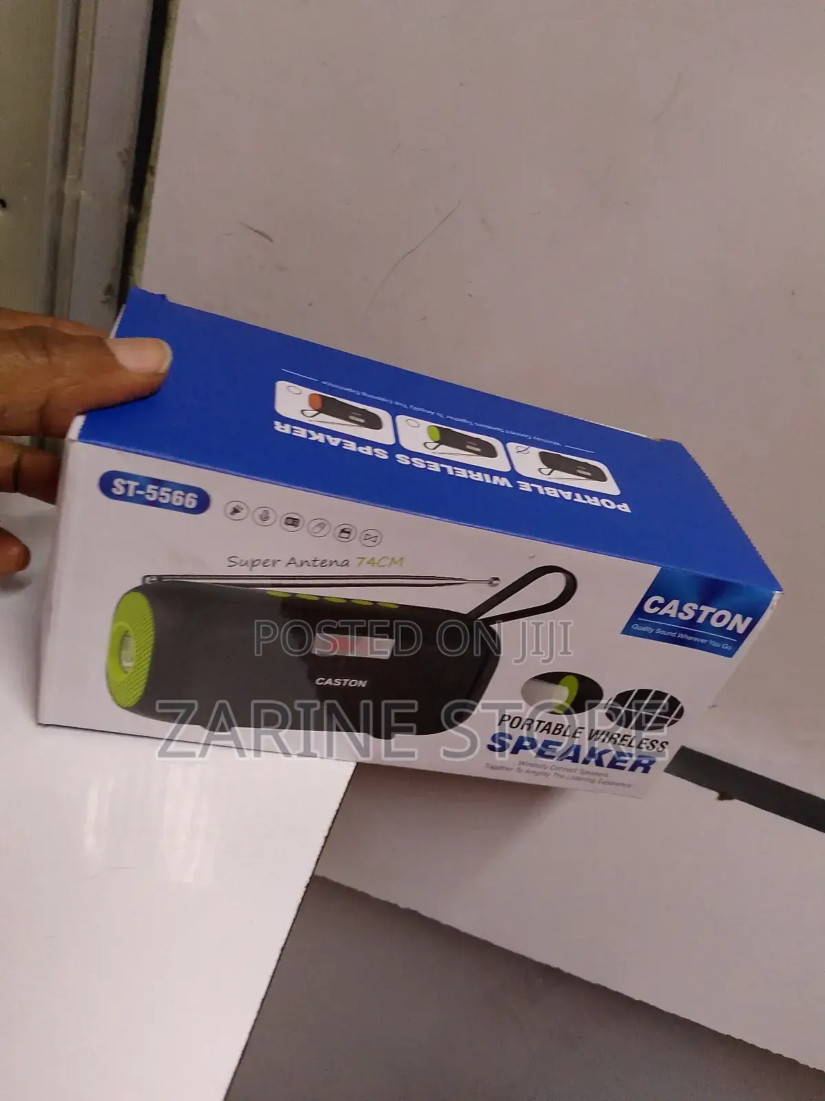 Portable Wireless Speaker Caston St-5566 8w
