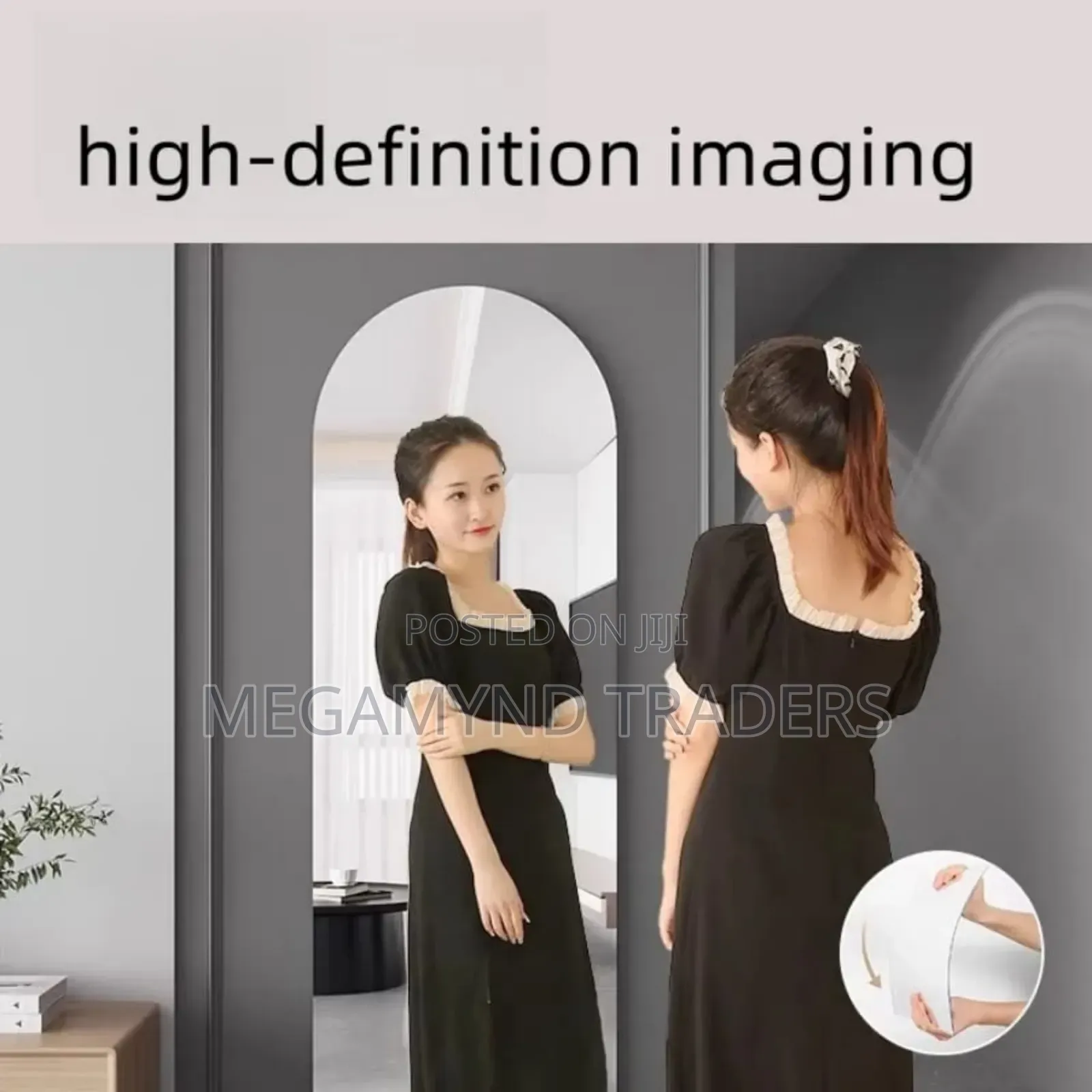 Acrylic Mirror 150cm*40cm/Mirror Wall Sticker Frameless