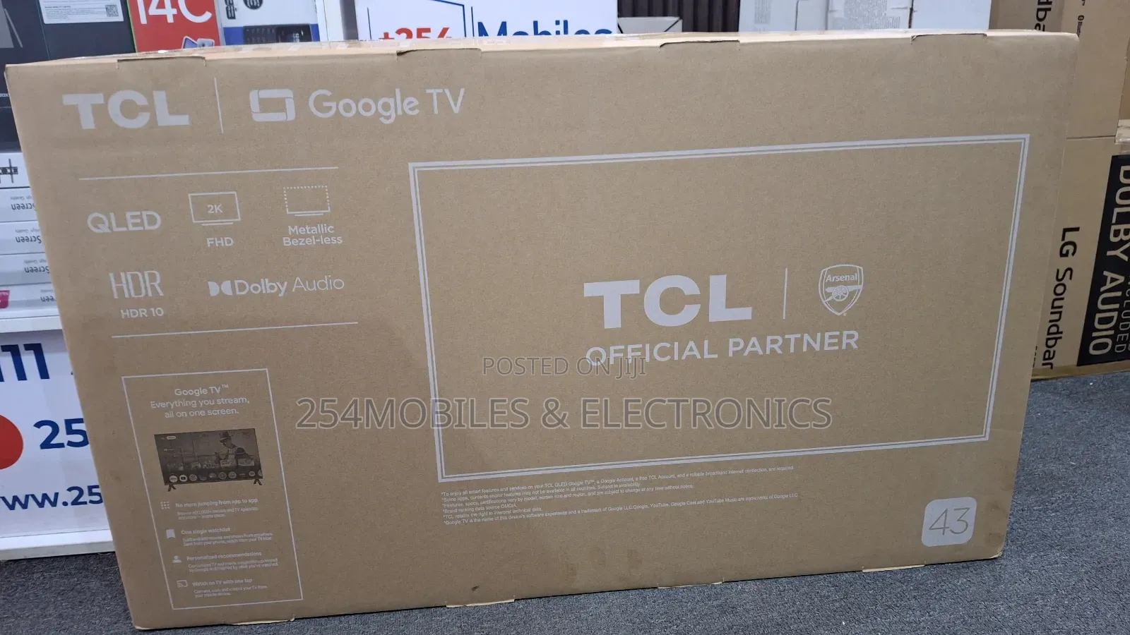 TCL 43 Inch Qled Google Tv Smart Android Full Hd-43s5k