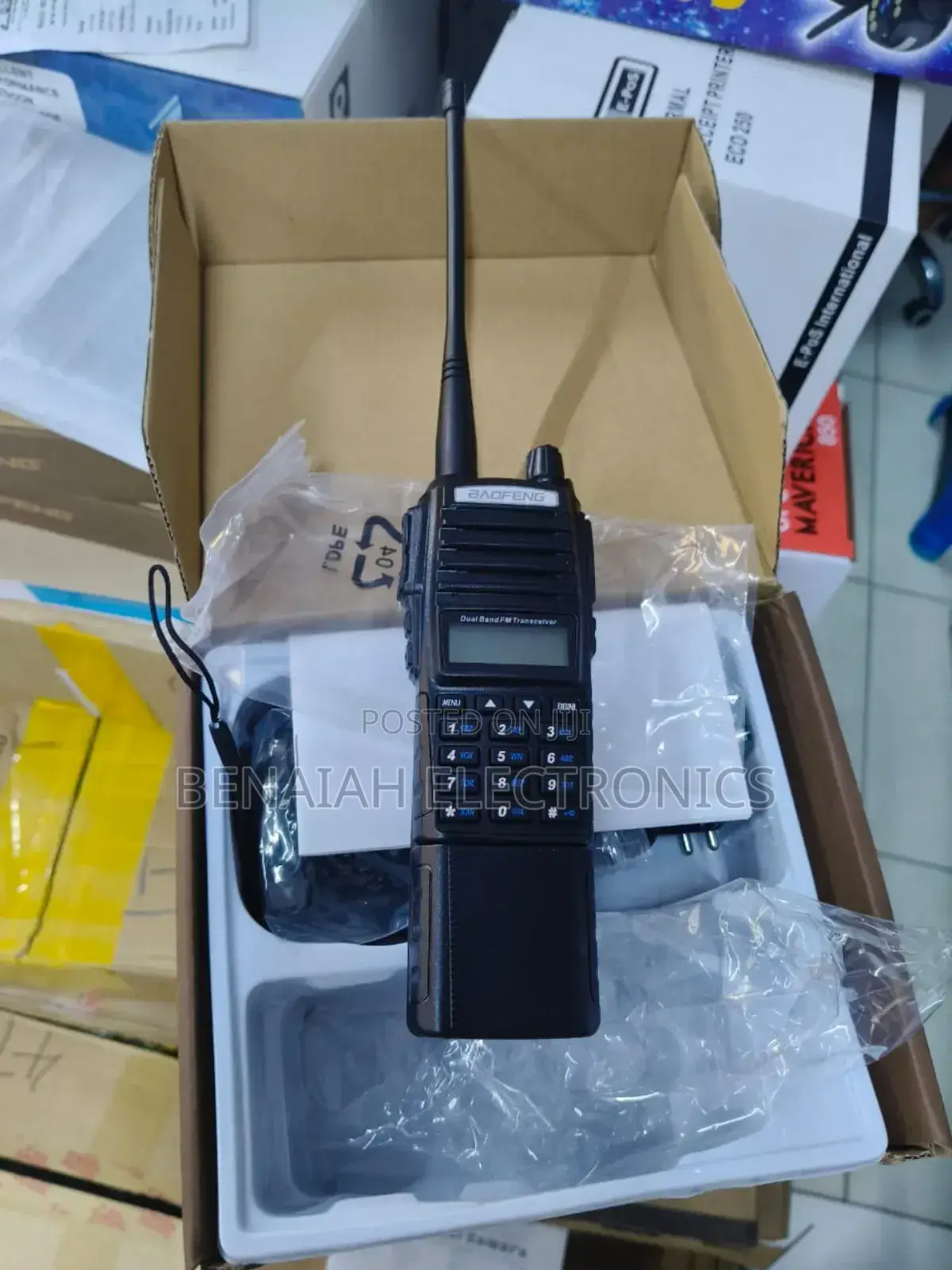 Radio Call Uv82 Extended Battery Walkie Talkie 128 Channels