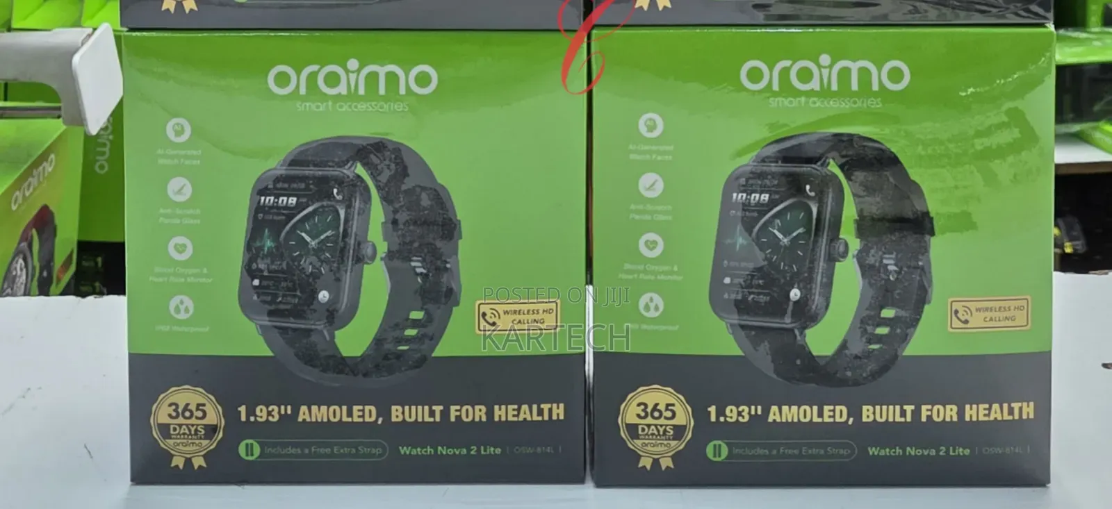 Oraimo Watch Nova 2 Lite Osw-814l Ip68 Wireless Smart Watch