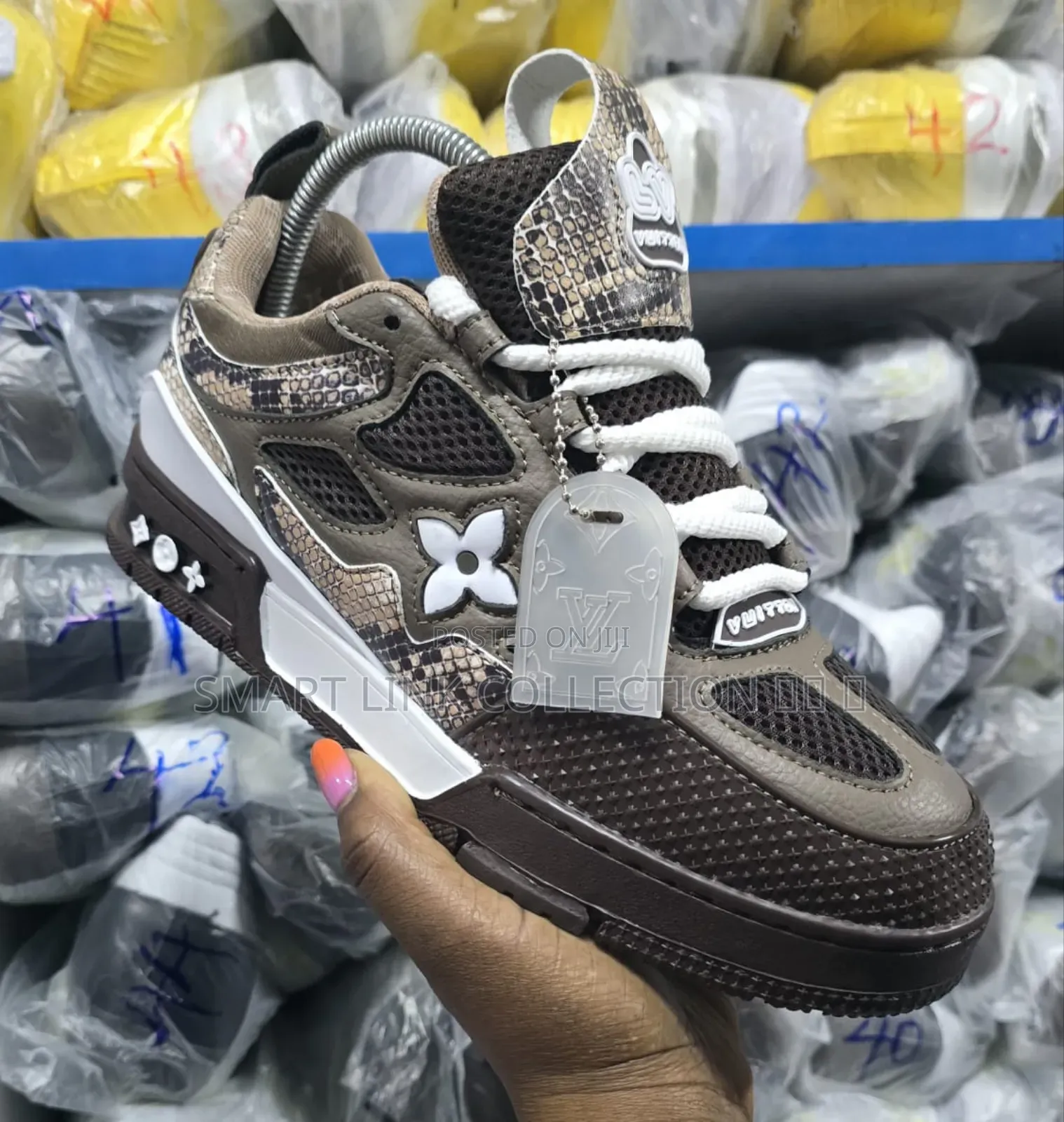 Vuitton Animal Print Sneakers