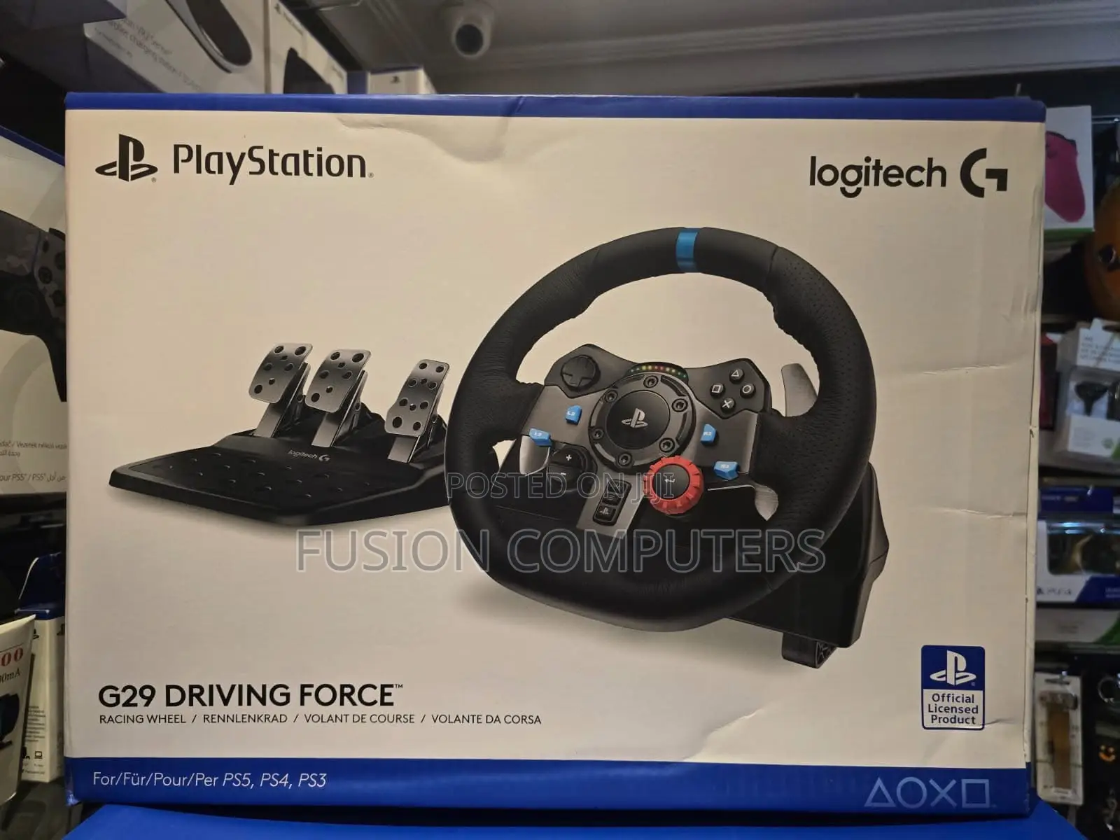 Logitech G29 Driving Force Racing Wheel