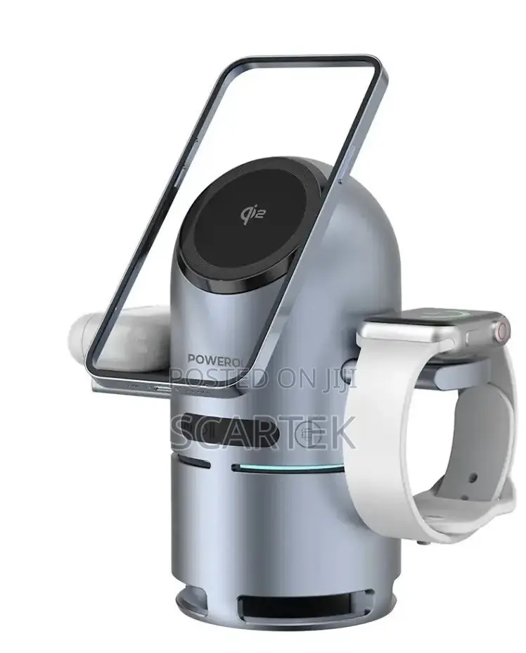 Powerology Qi2 Speaker Charge Station