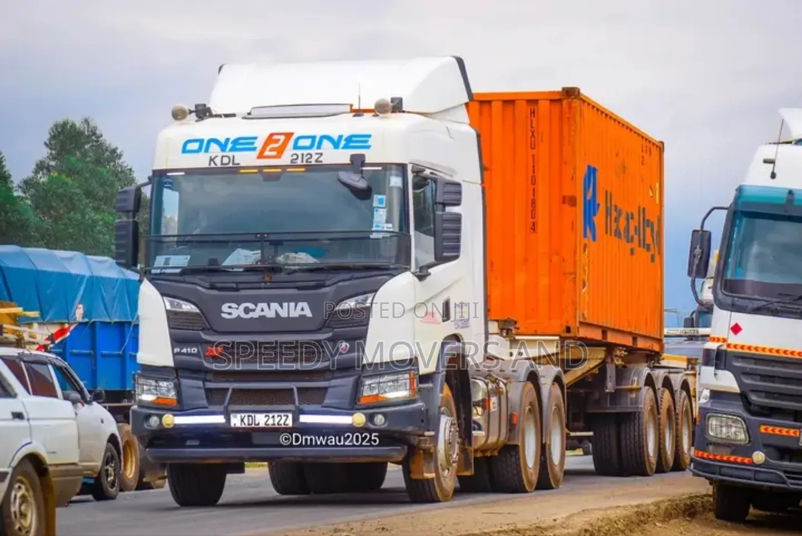 Cargo Transport/Transportation/Goods Delivery Are at Hand