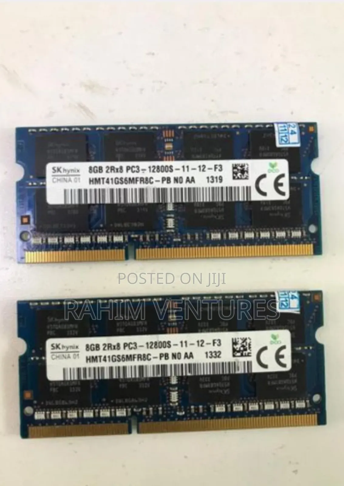 8gb Pc3l Laptop Ram