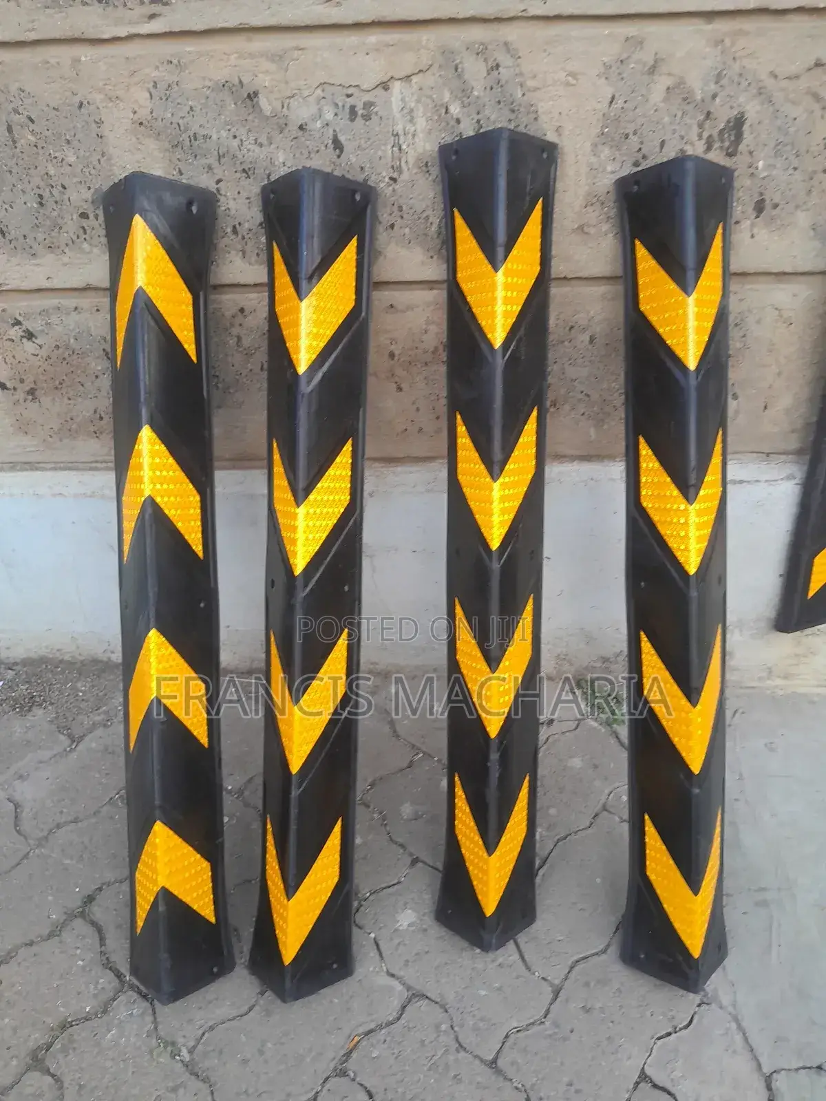 Concrete Surface Rubber Corner Guards