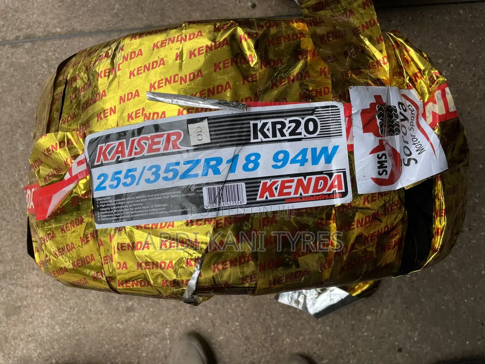 255/35r18 Kenda Tires Kr20