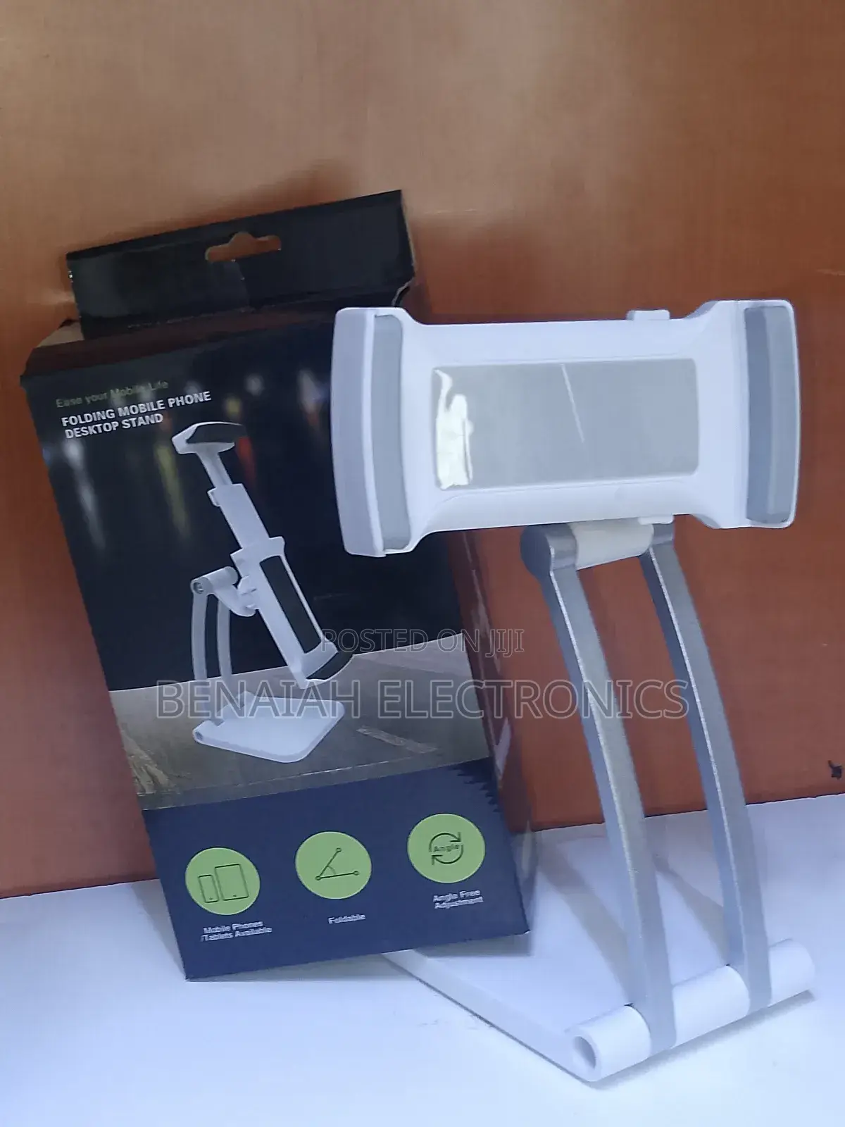 Tablet Holder Phone Holder With Non-Slip Silicone