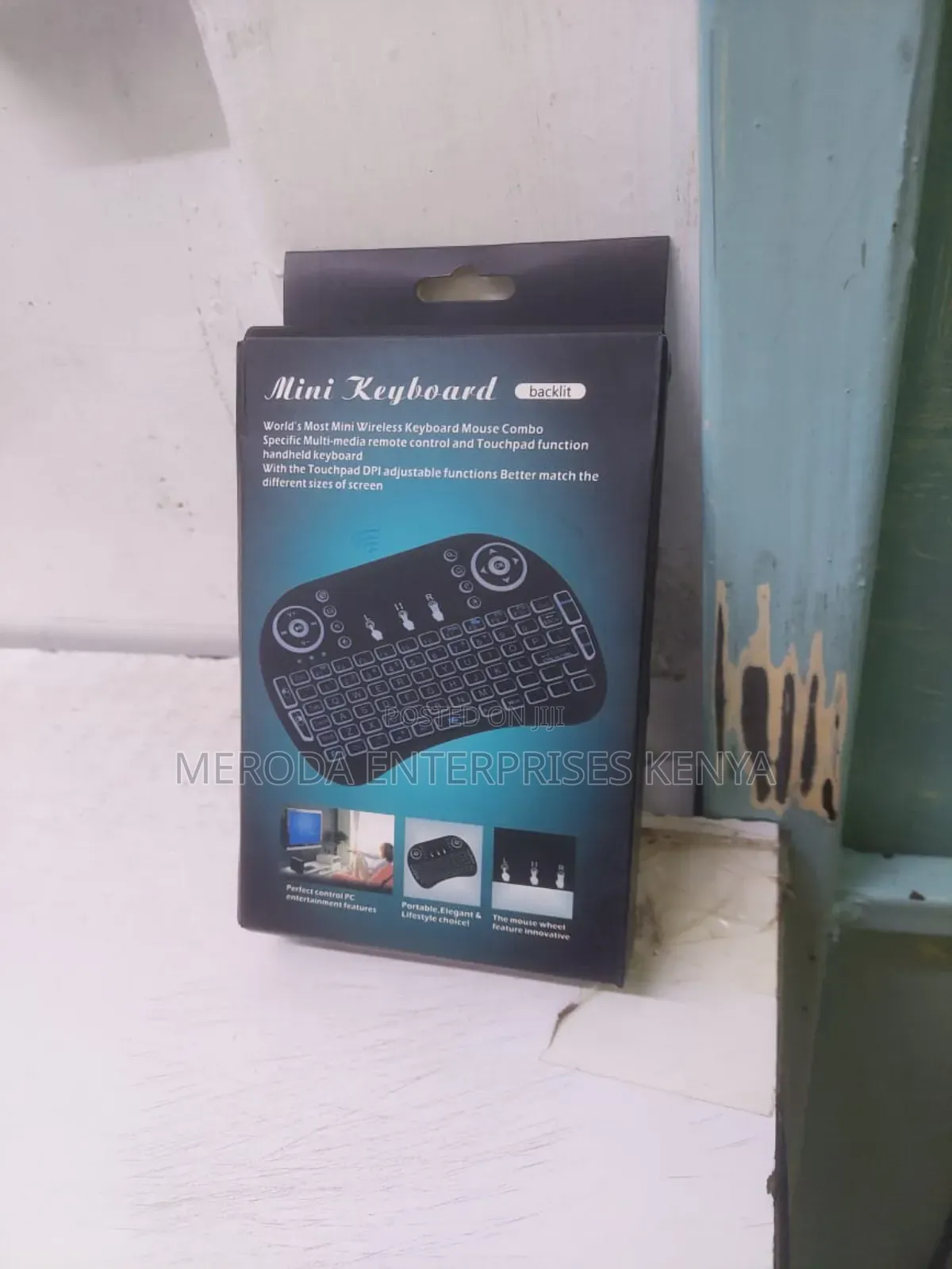 Mini Wireless Keyboard Mouse Combo