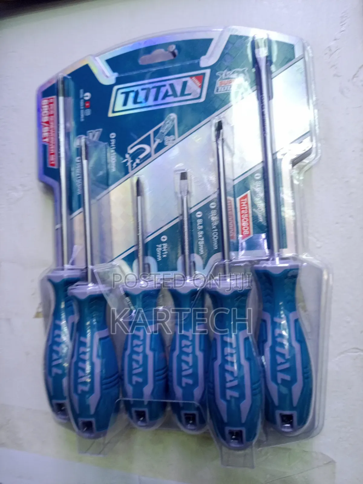 Total Tht250606 6 PCS/Set Screwdriver Set.