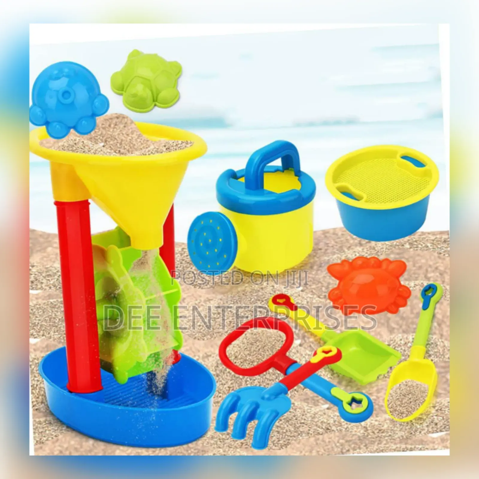 Beach Toy Set Plus Free Bucket