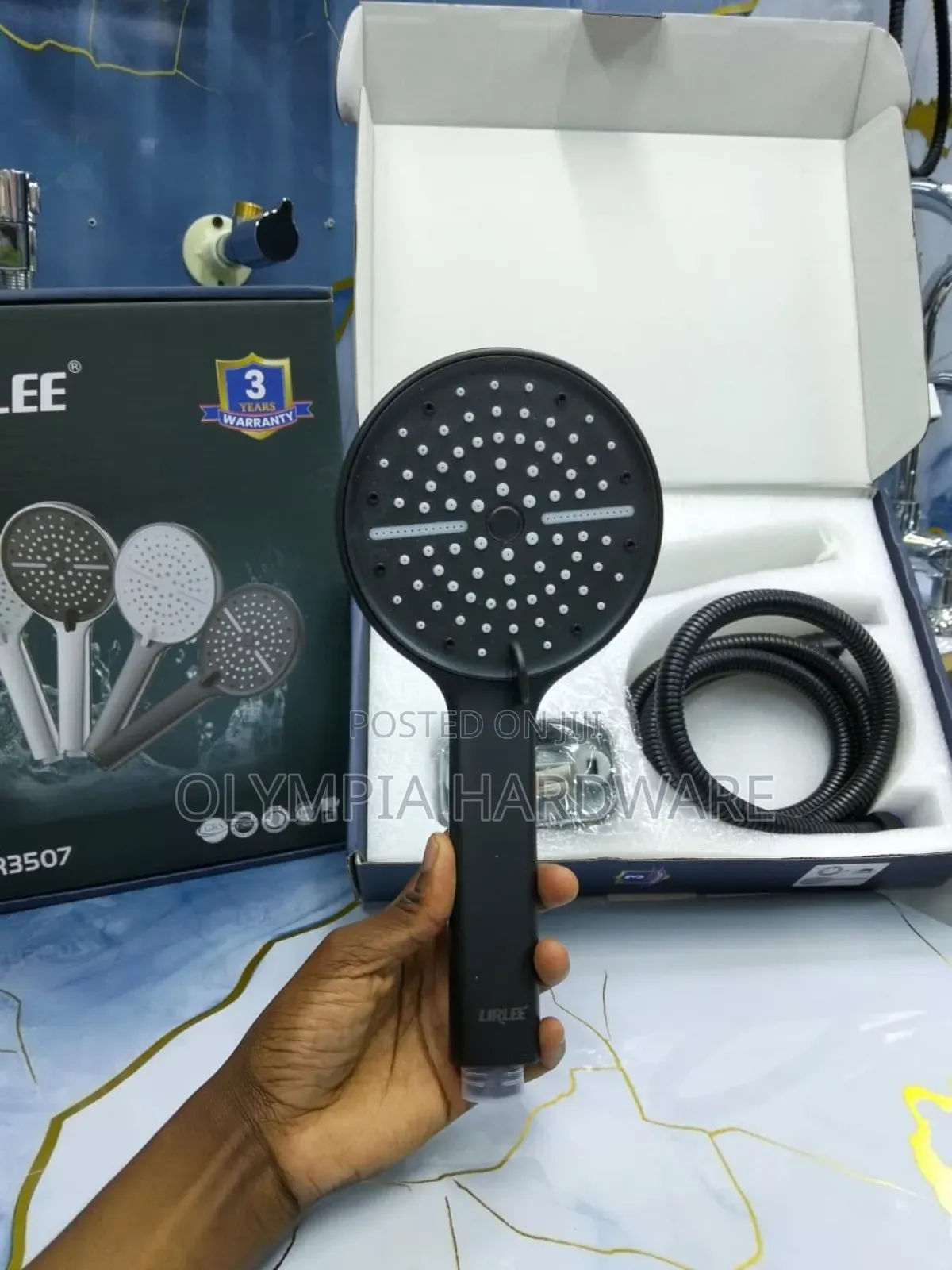 Hand Held Shower (Black