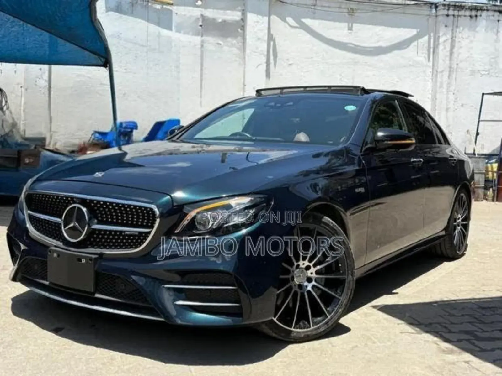 Mercedes-Benz E43 AMG 3.0 AWD 2018 Blue