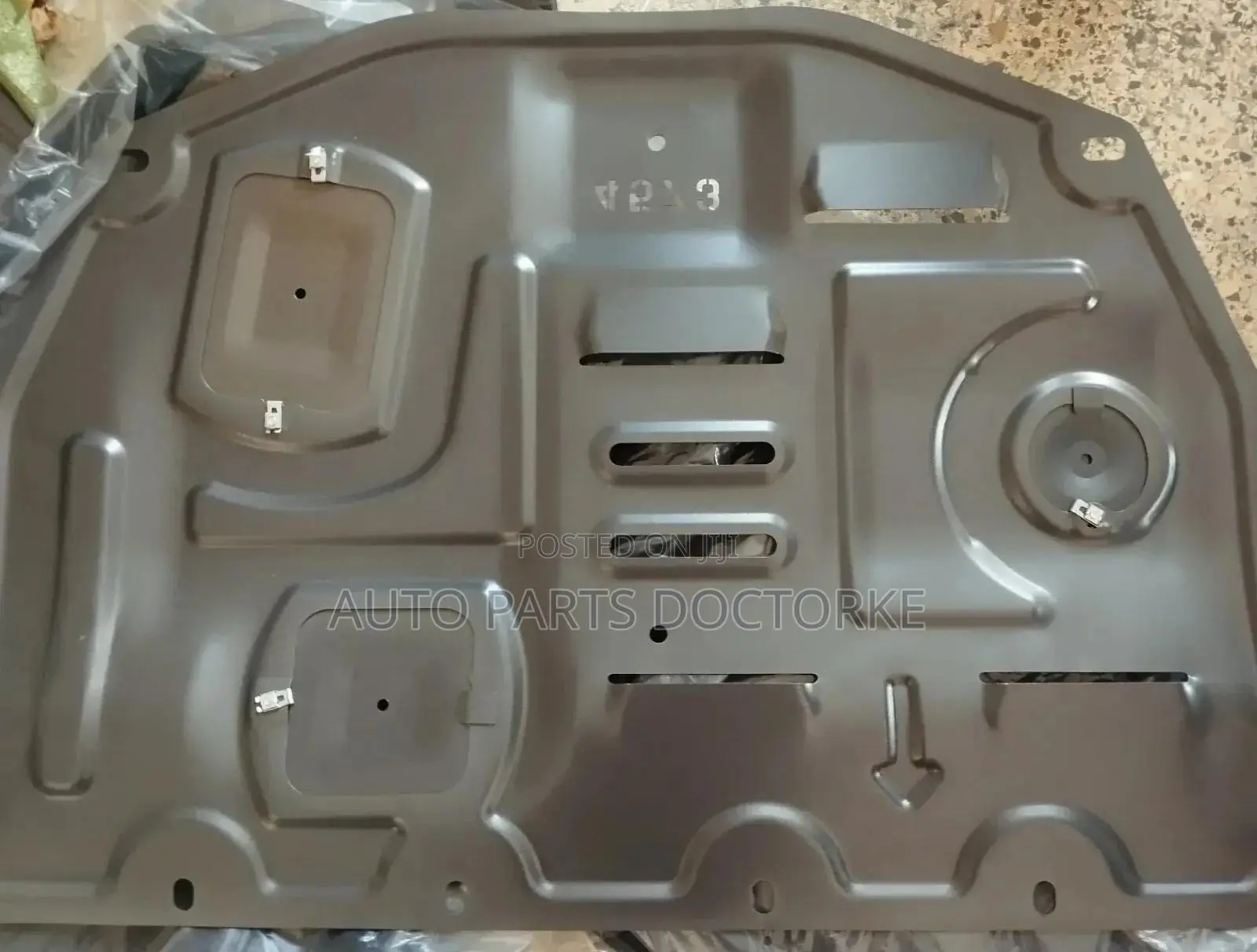Mazda Cx5 Custom Made Power Coated Light Steel Sump Guard