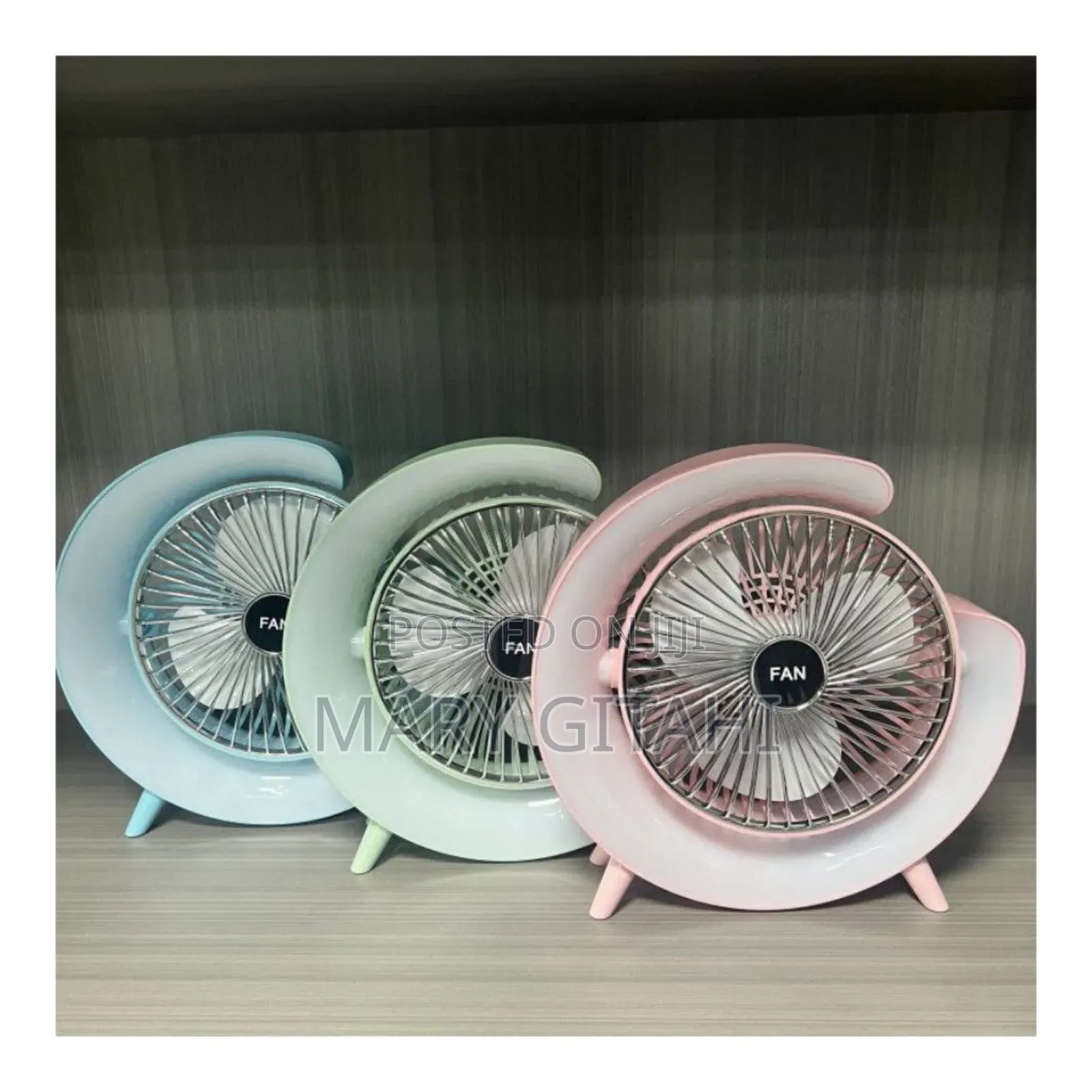 Portable Rechargeable Desktop Fan