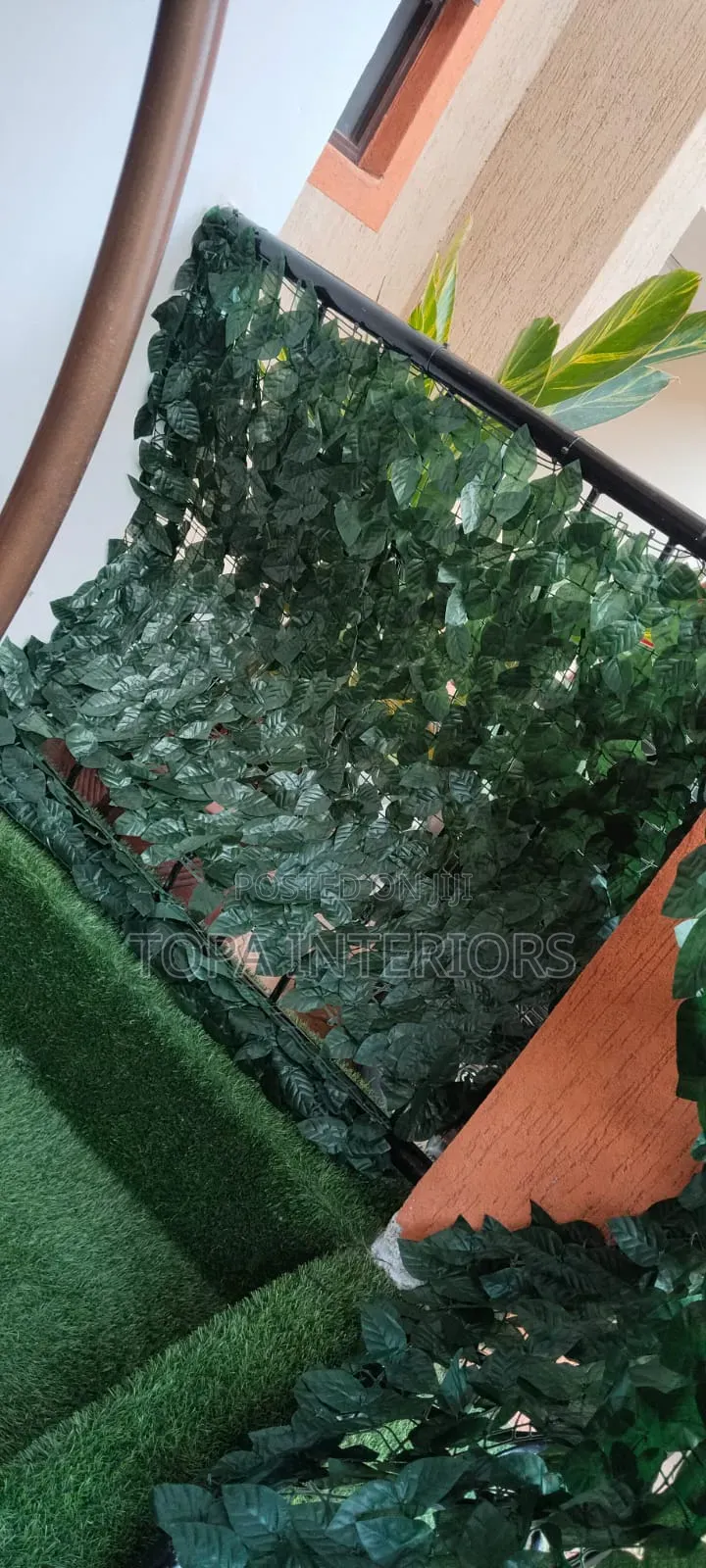 Green Balcony Hedges Artificial Balcony Privacy Fence