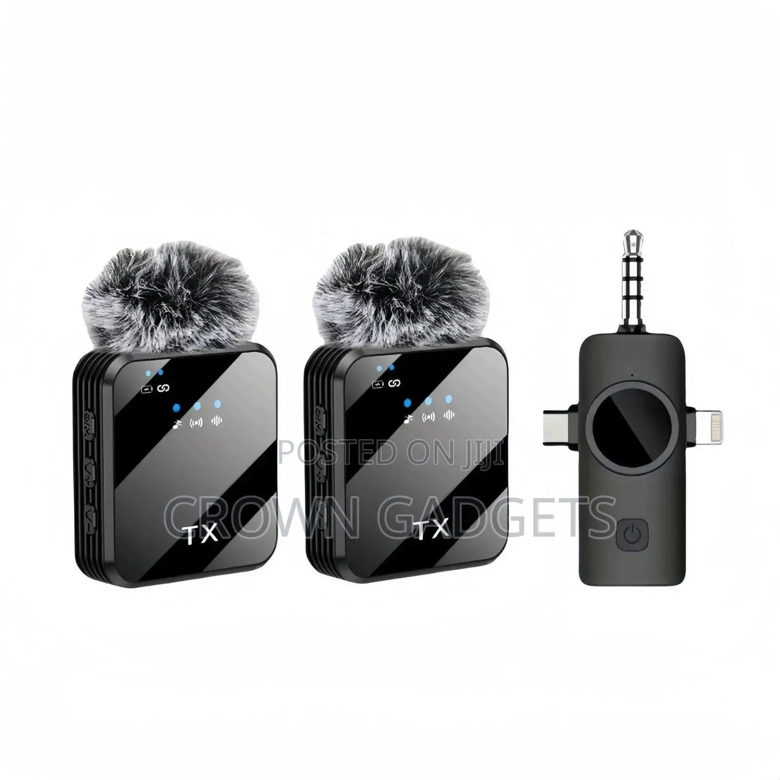 Portable Dual F11-2 Wireless Microphone for Video Recording