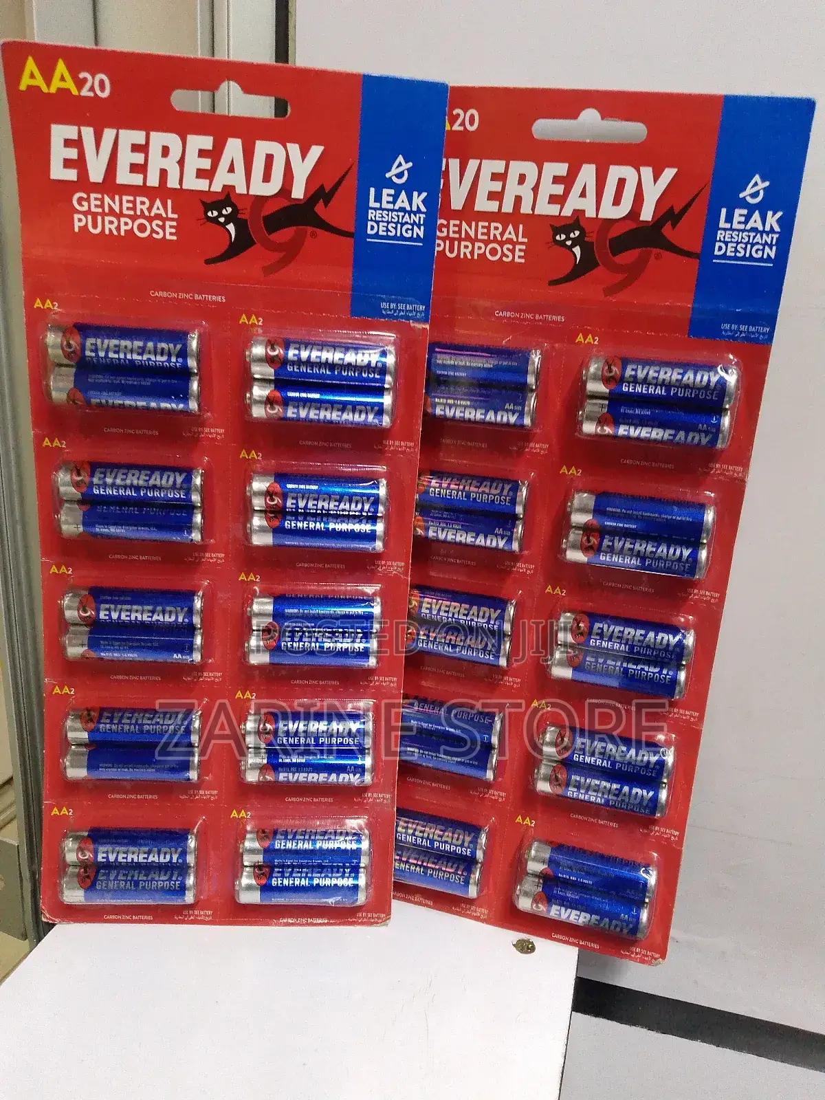 Eveready Double a Batteries for General Use