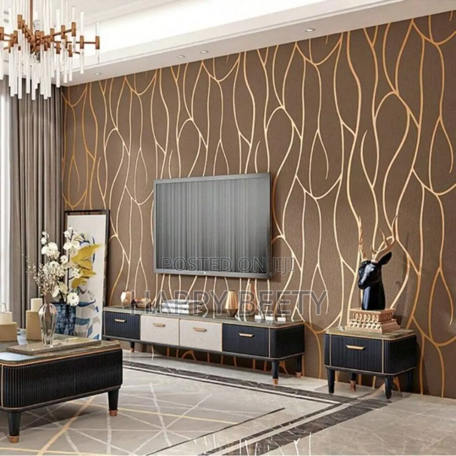 Revamp Your Space With Classy Modern Print Wallpapers