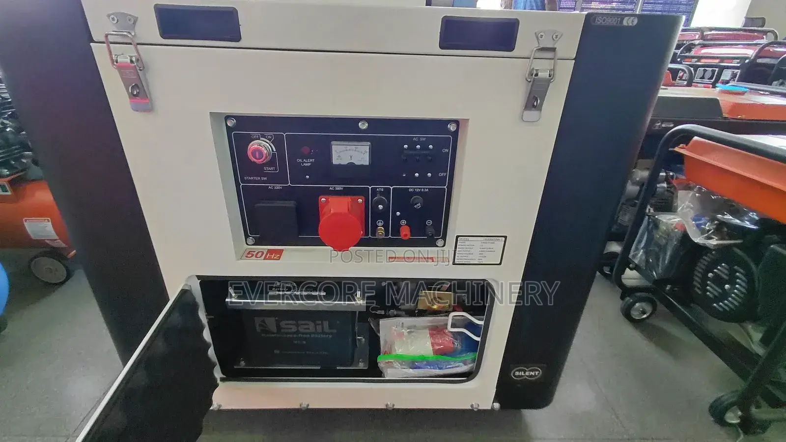 Hisaki Japan 10kva Diesel Silent Generator.