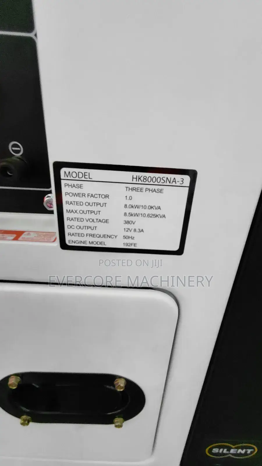 Hisaki Japan 10kva Diesel Silent Generator.