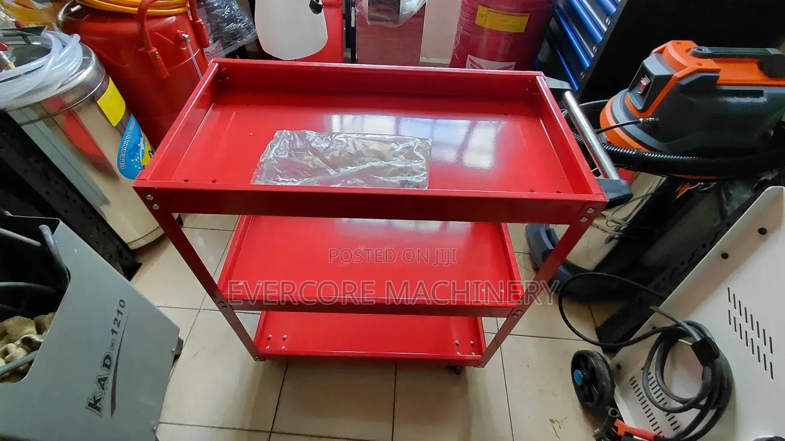Heavy Duty Tools Trolley Rack 3 Drawers Kit