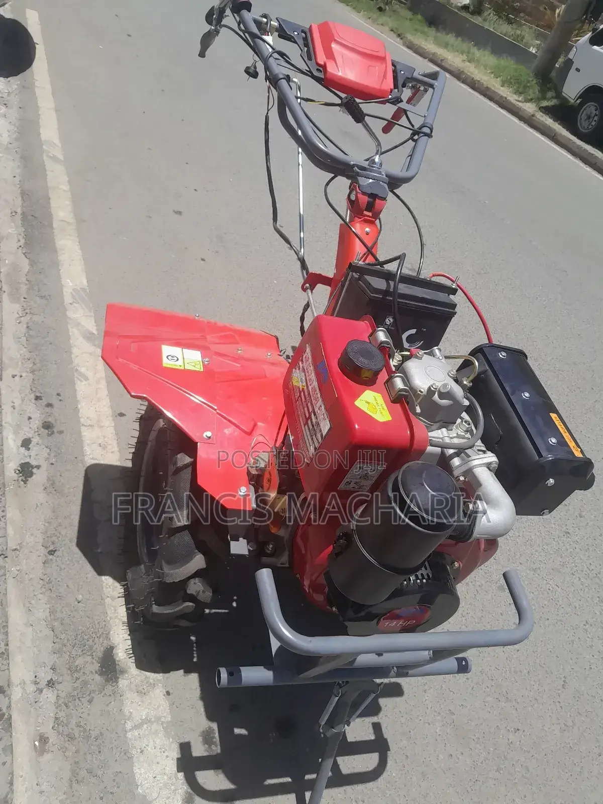 Diesel Power Tiller Machine