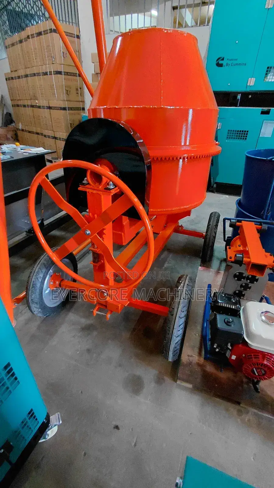 Hl Power 400l Diesel 10hp Concrete Mixer Machine