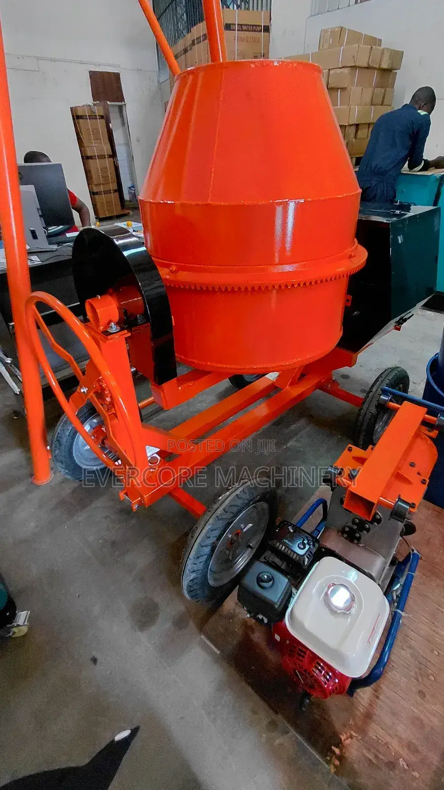 Hl Power 400l Diesel 10hp Concrete Mixer Machine