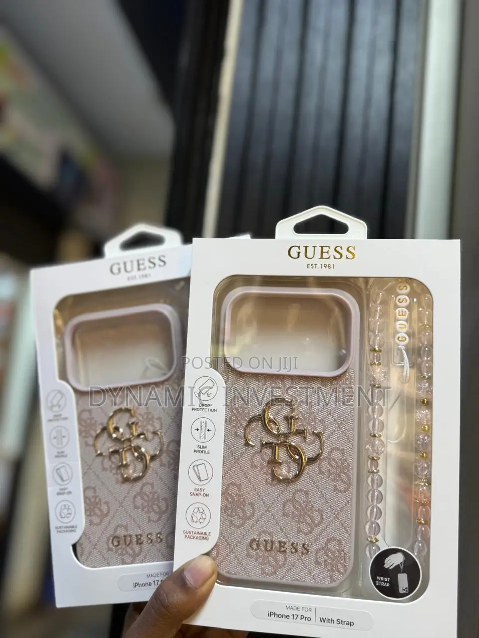 Apple iPhone 17 Pro Guess Shockproof Case/Cover With Strap