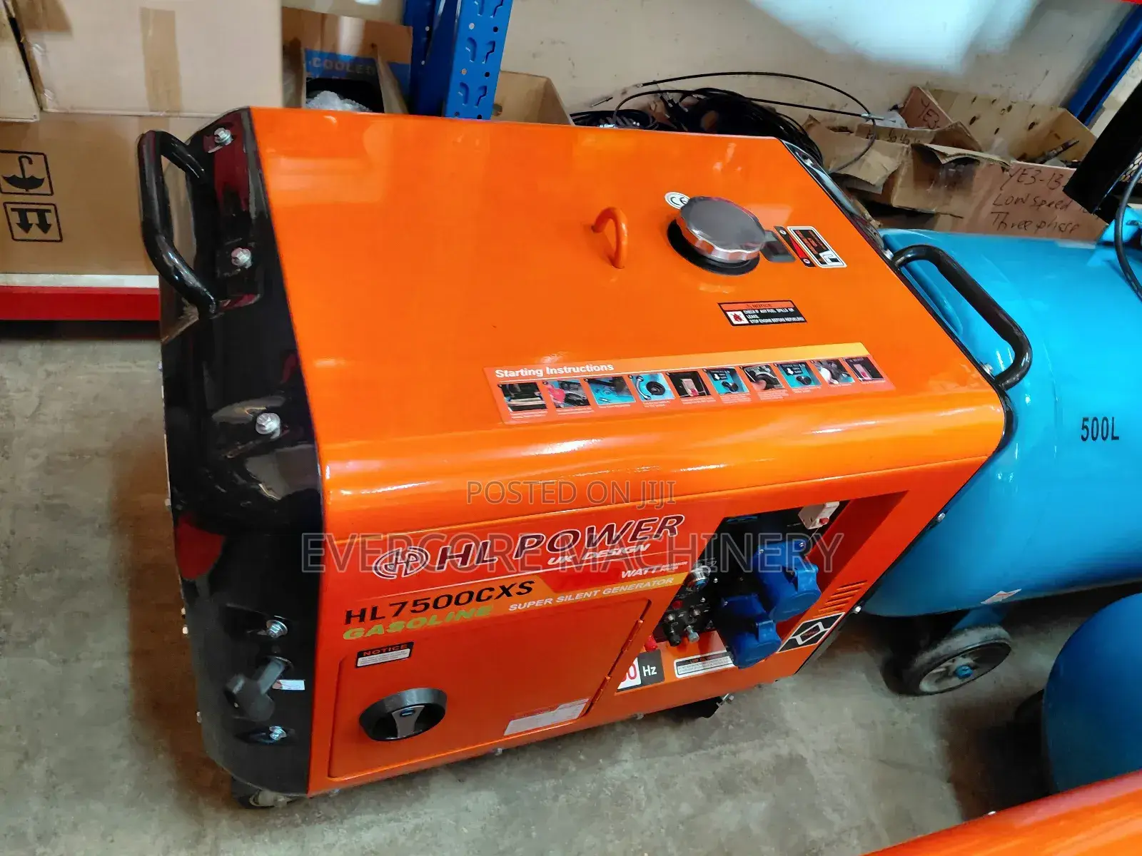 Hl Ppower 5.5kva Supetsilent Petrol Generator.