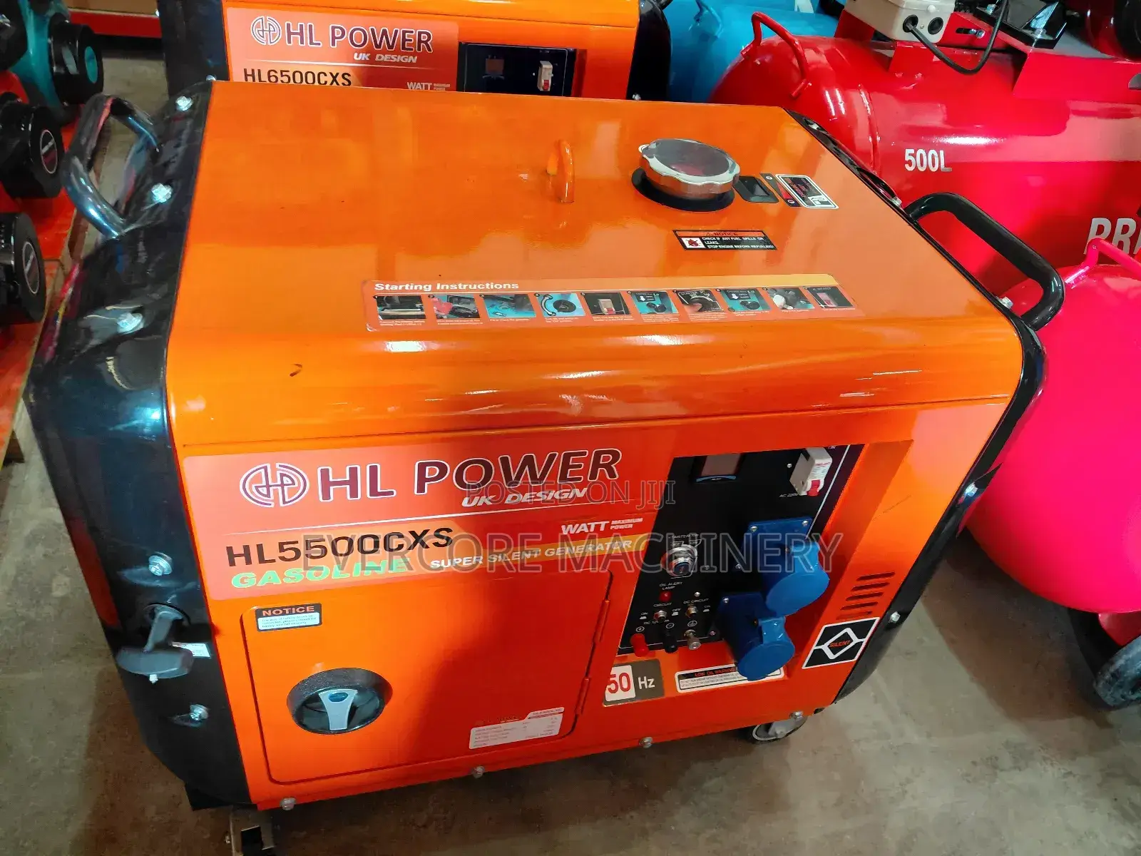 Hl Ppower 5.5kva Supetsilent Petrol Generator.