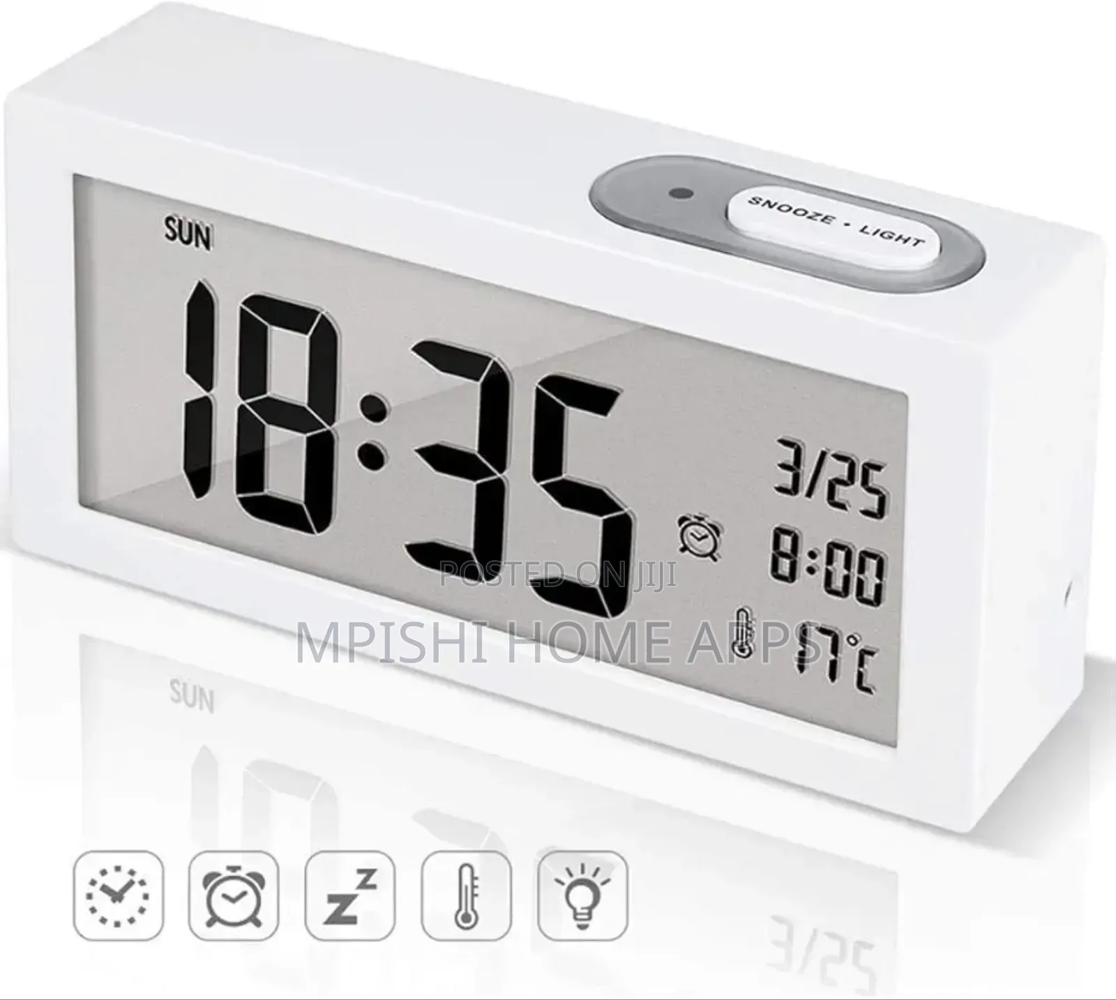 Led Digital Alarm Clock for Bedroom