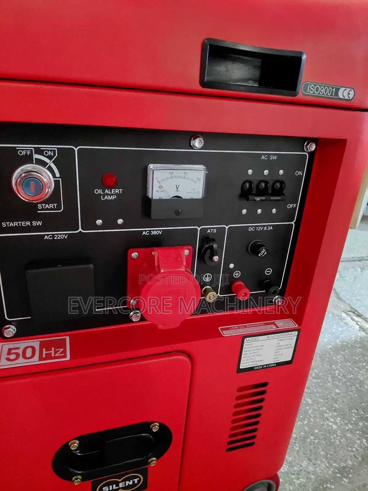 Aico Japan 10kva Diesel Silent Generator 220v to 380v
