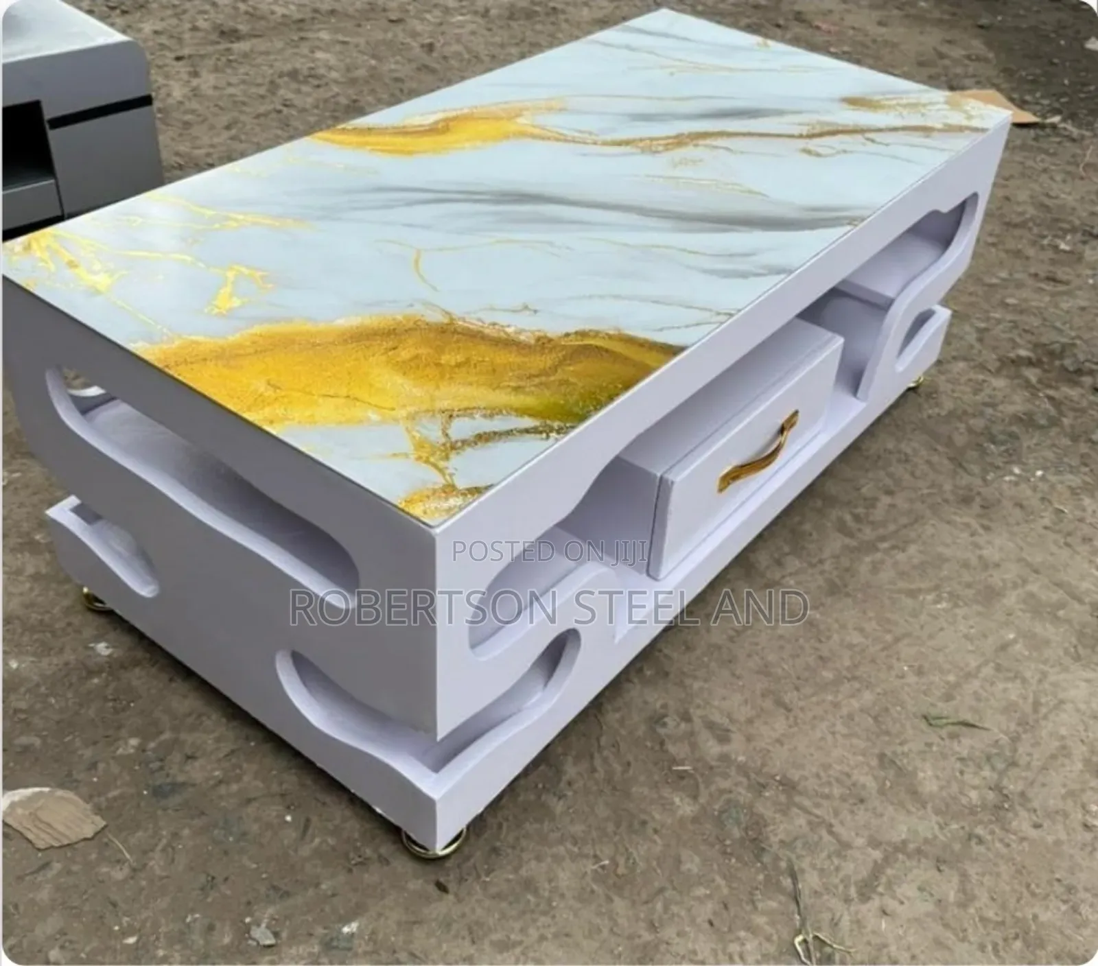 Coffee Table With Marble Top