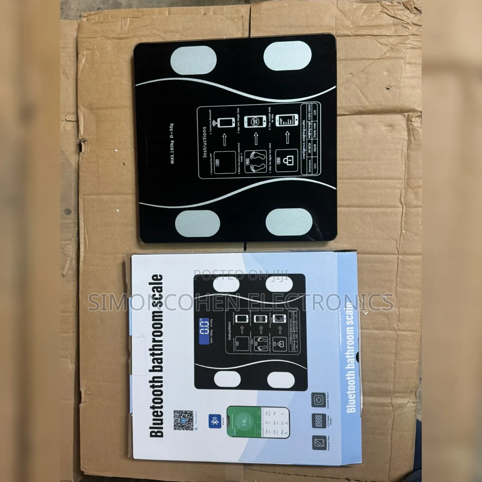 Intelligent Bluetooth Bmi Body Weighing Scale