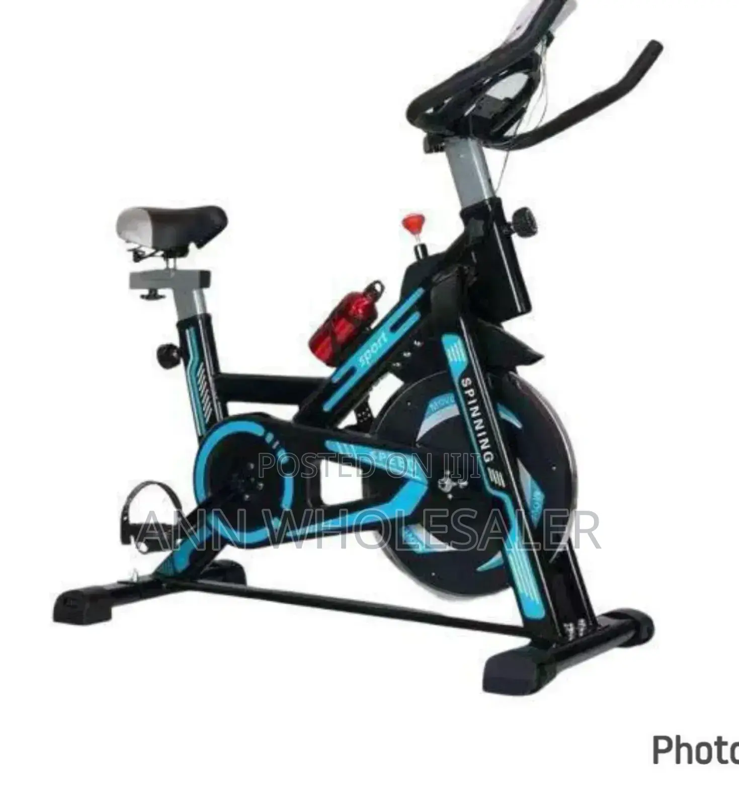 Blue Spinning Bike